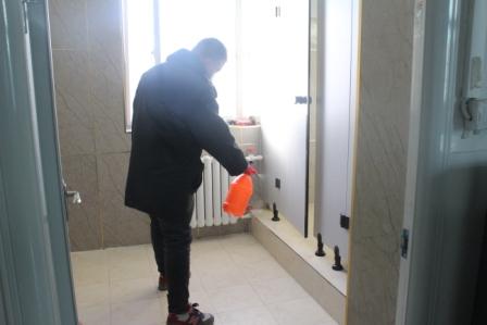 京沪分公司青县站：防控无死角 全面消毒消杀4