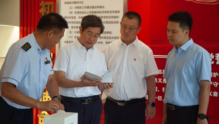 董广到承秦分公司、燕赵驿行集团秦皇岛分公司开展调研
